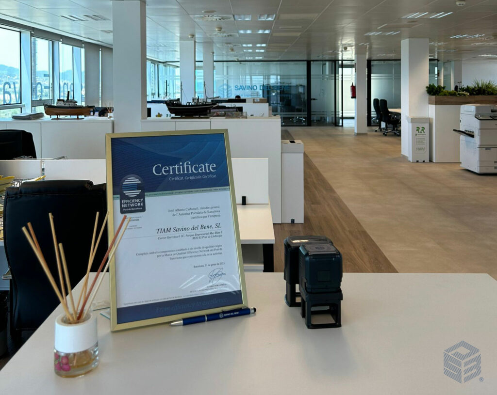 Savino Del Bene es parte del EFFICIENCY NETWORK del Port de Barcelona